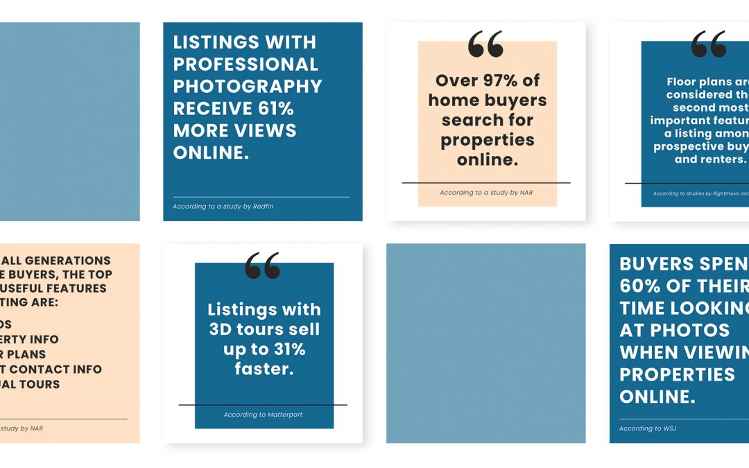 Top Quotable Statistics To Help Sell Real Estate Photography, Virtual Tours, and Floor Plans